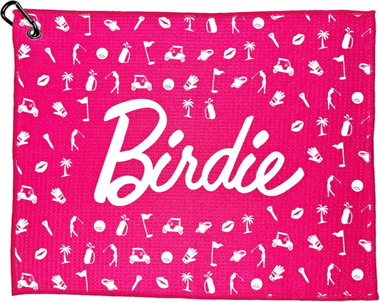 Birdie Women's Golf Towel | Premium Golf Gifts and Accessories for Women