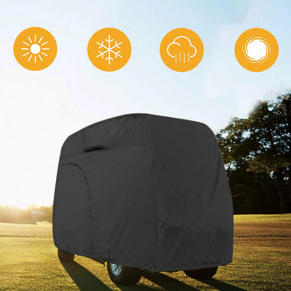 Waterproof Golf Cart Cover Universal Fits for Most Brand 2/4/6 Passenger Car