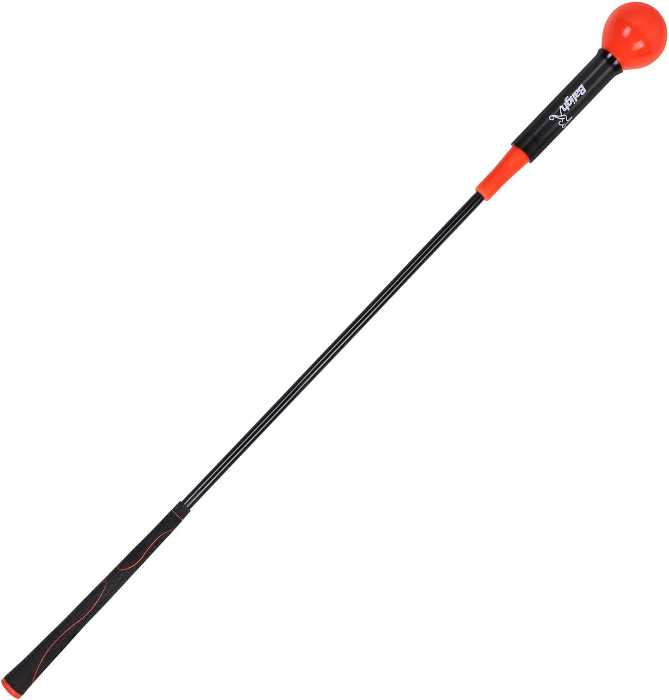 Golf Swing Trainer Aid - 48"/40" Warm-Up Stick for Strength, Flexibility, and Tempo Training with Weighted Head Swing Corrector for Men and Women